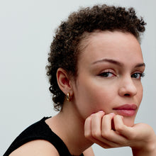Load image into Gallery viewer, Round Open Hoop Earrings