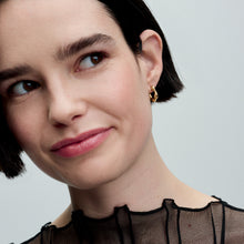 Load image into Gallery viewer, Organically Shaped Open Hoop Earrings