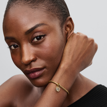 Load image into Gallery viewer, Sparkling Heart Double Dangle Charm