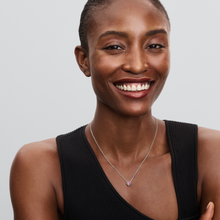 Load image into Gallery viewer, Pink Elevated Heart Necklace