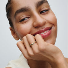 Load image into Gallery viewer, Row of Hearts Ring
