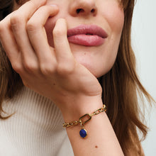 Load image into Gallery viewer, Blue Engravable Mini Medallion Charm