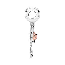 Load image into Gallery viewer, Clover & Ladybird Dangle Charm