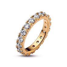 Load image into Gallery viewer, Sparkling Row Eternity Ring