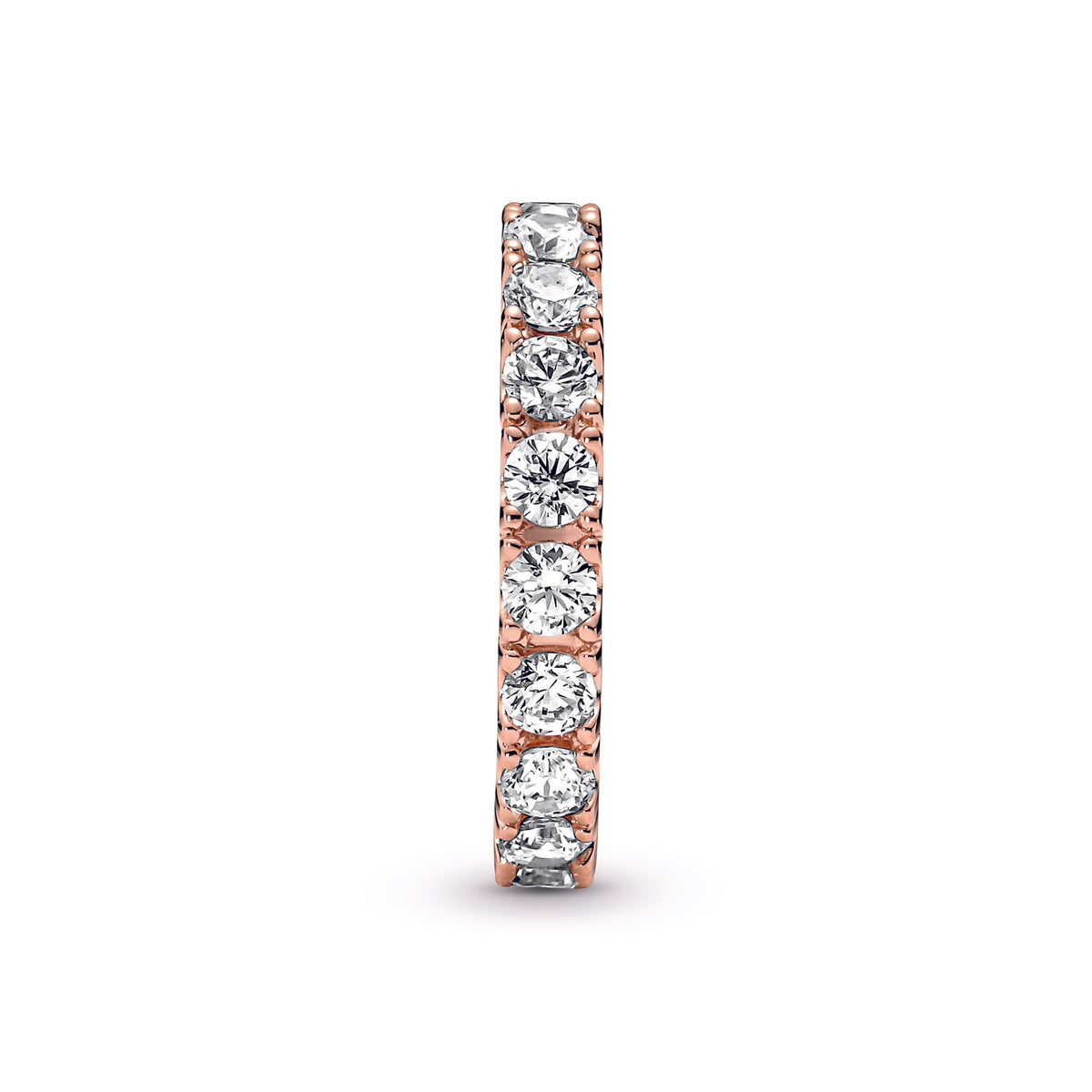 Pandora eternity ring on sale rose gold