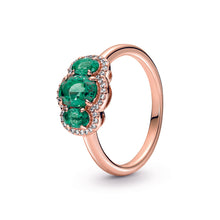 Load image into Gallery viewer, Three Stone Vintage Ring