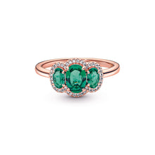 Load image into Gallery viewer, Three Stone Vintage Ring