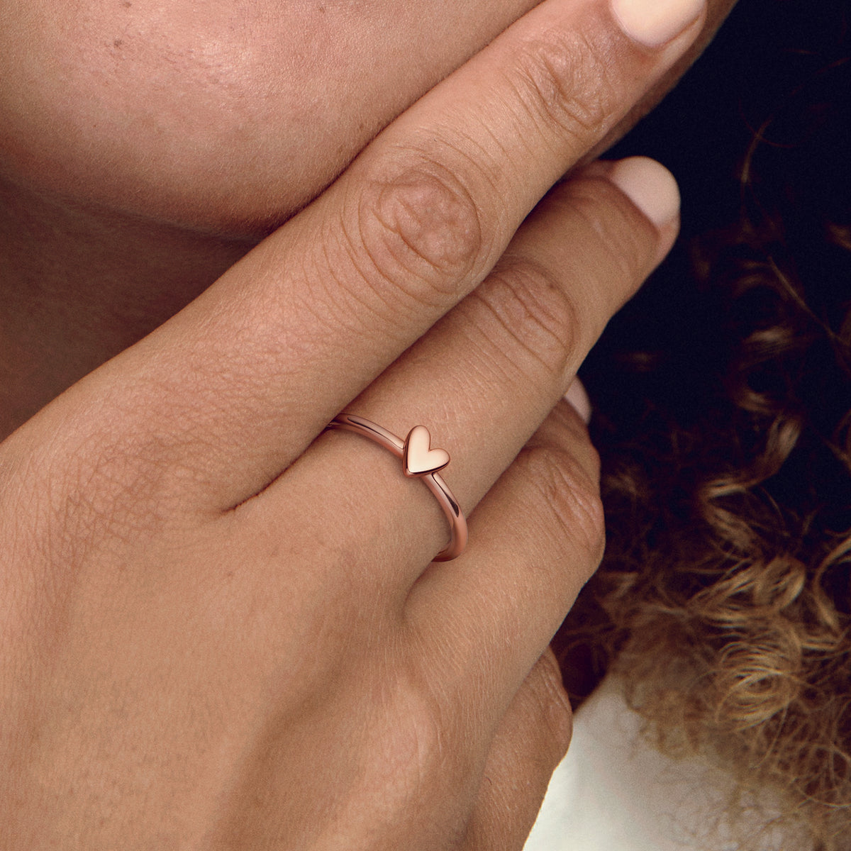 Freehand Heart Ring