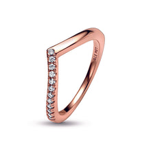 Load image into Gallery viewer, Pandora Timeless Wish Half Sparkling Ring