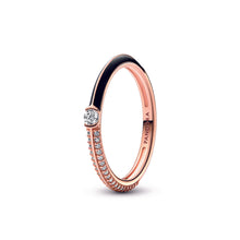 Load image into Gallery viewer, Pandora ME Pavé & Black Dual Ring