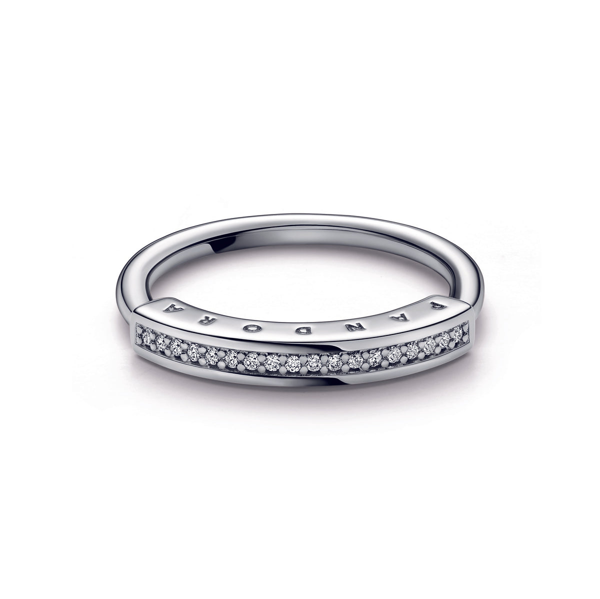 Braided Pave Ring Pandora 2025