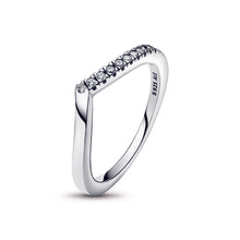 Load image into Gallery viewer, Pandora Timeless Wish Half Sparkling Ring