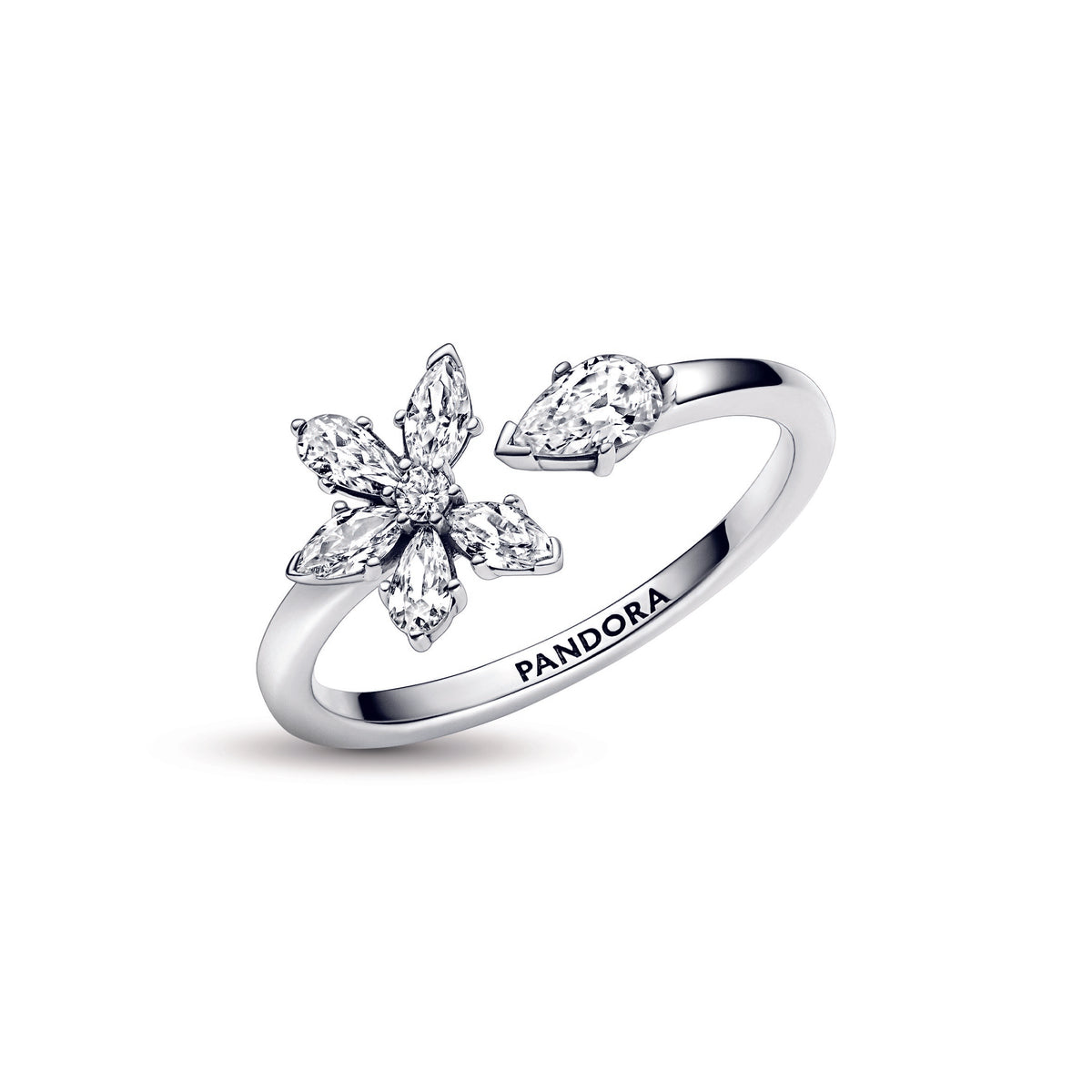 Pandora open on sale butterfly ring