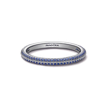 Load image into Gallery viewer, Pandora ME Blue Pavé Ring