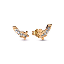 Load image into Gallery viewer, Shooting Star Pavé Stud Earrings