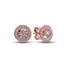 Load image into Gallery viewer, Vintage Circle Stud Earrings