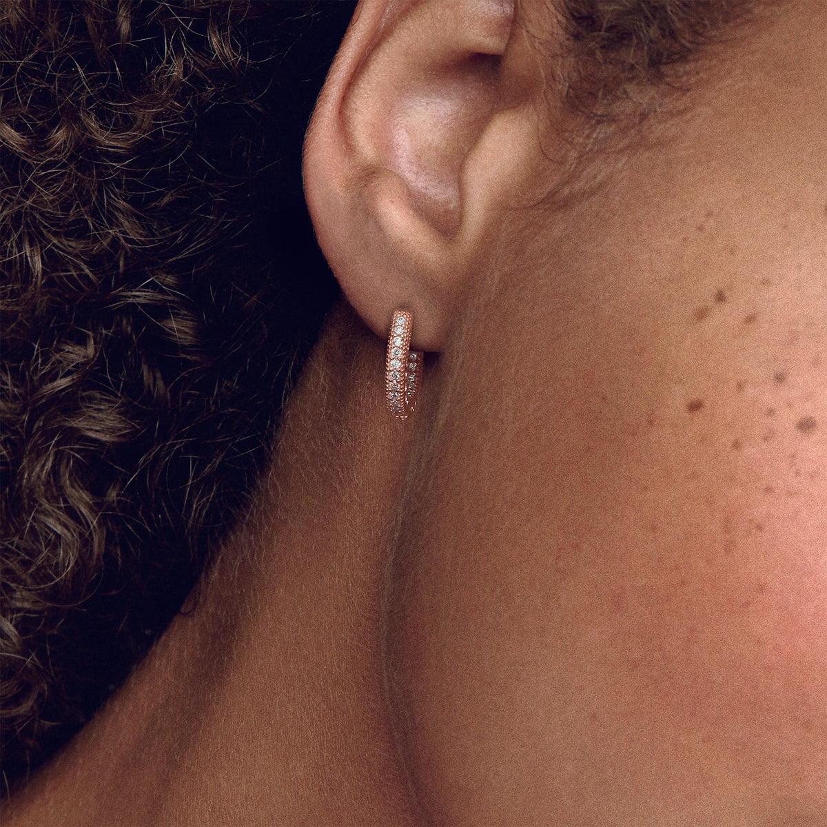 Hearts of pandora hoop earrings new arrivals