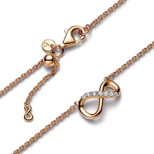 Load image into Gallery viewer, Sparkling Infinity Collier Necklace