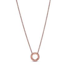 Load image into Gallery viewer, Pandora Logo Pavé Circle Collier Necklace