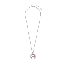 Load image into Gallery viewer, Two-tone Circles Pendant & Necklace