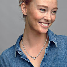 Load image into Gallery viewer, Pandora Moments Studded Chain Necklace