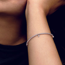 Load image into Gallery viewer, Sparkling Drops Tennis Bracelet