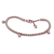 Load image into Gallery viewer, Sparkling Drops Tennis Bracelet