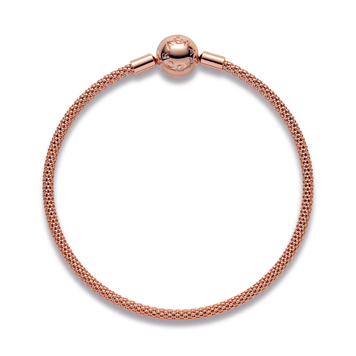 Pandora moments deals mesh bracelet gold