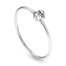 Load image into Gallery viewer, Pandora Moments Disney Stitch Biting Clasp Bangle