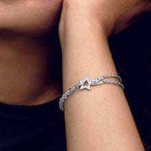 Load image into Gallery viewer, Shooting Star Double Chain Bracelet