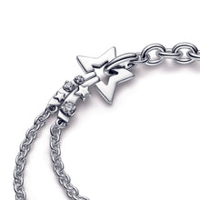 Load image into Gallery viewer, Shooting Star Double Chain Bracelet