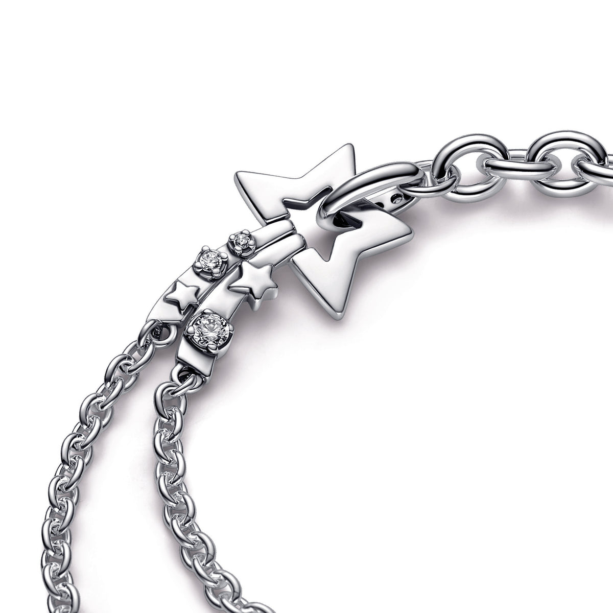 Shooting Star Double Chain Bracelet