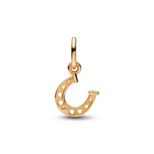 Load image into Gallery viewer, Lucky Horseshoe Dangle Charm