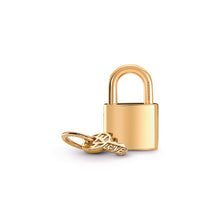 Load image into Gallery viewer, Padlock & Key Dangle Charm