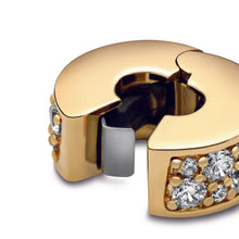 Load image into Gallery viewer, Clear Pavé Clip Charm