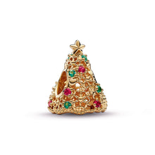 Load image into Gallery viewer, Glitter Christmas Tree Charm