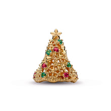 Load image into Gallery viewer, Glitter Christmas Tree Charm
