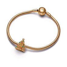 Load image into Gallery viewer, Glitter Christmas Tree Charm
