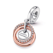Load image into Gallery viewer, Family Always Encircled Dangle Charm