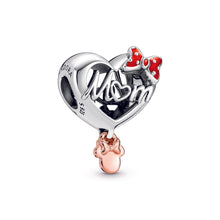Load image into Gallery viewer, Disney Minnie Mouse Mum Heart Charm