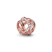 Load image into Gallery viewer, Sparkling & Polished Lines Charm