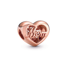 Load image into Gallery viewer, Thank You Mum Heart Charm
