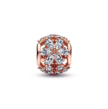 Load image into Gallery viewer, Sparkling Herbarium Cluster Round Charm