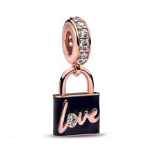 Load image into Gallery viewer, Love Padlock Dangle Charm