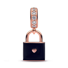 Load image into Gallery viewer, Love Padlock Dangle Charm
