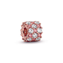 Load image into Gallery viewer, Pink & Clear Sparkle Charm