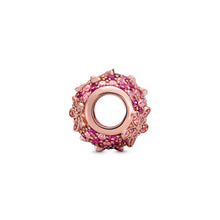 Load image into Gallery viewer, Pink Pavé Daisy Flower Charm