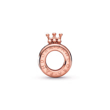 Load image into Gallery viewer, Pandora Logo & Crown O Charm
