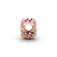 Load image into Gallery viewer, Sparkling Snowflake Pavé Charm