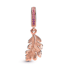 Load image into Gallery viewer, Oak Leaf Dangle Charm